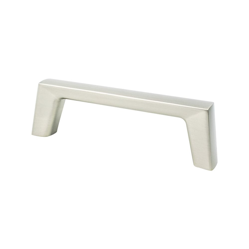 Berenson Brookridge Pull - 96mm (3-25/32 in) - Brushed Nickel