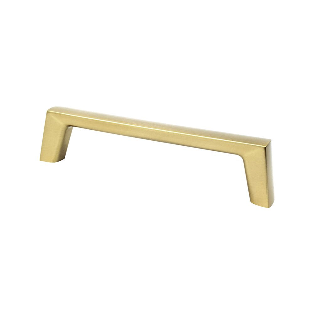 Berenson Brookridge Pull - 128mm (5-1/16 in) - Modern Brushed Gold
