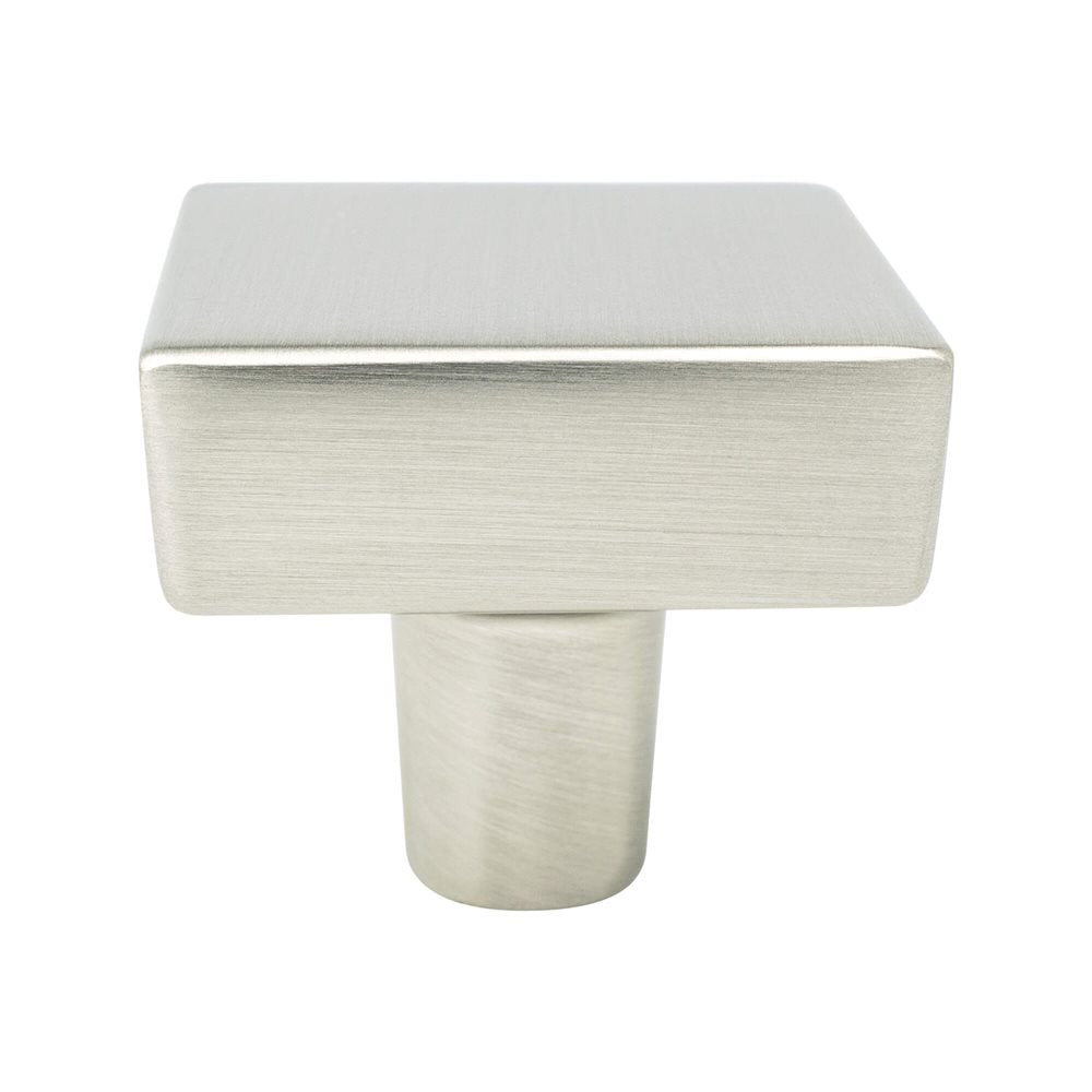 Berenson Brookridge Square Knob - Brushed Nickel