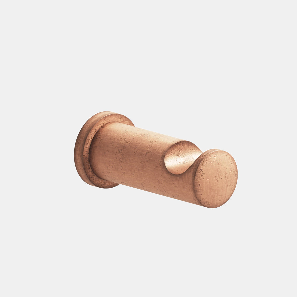 Colonial Bronze 3004 Round Robe Hook, 3 in Projection - Distressed Antique Copper