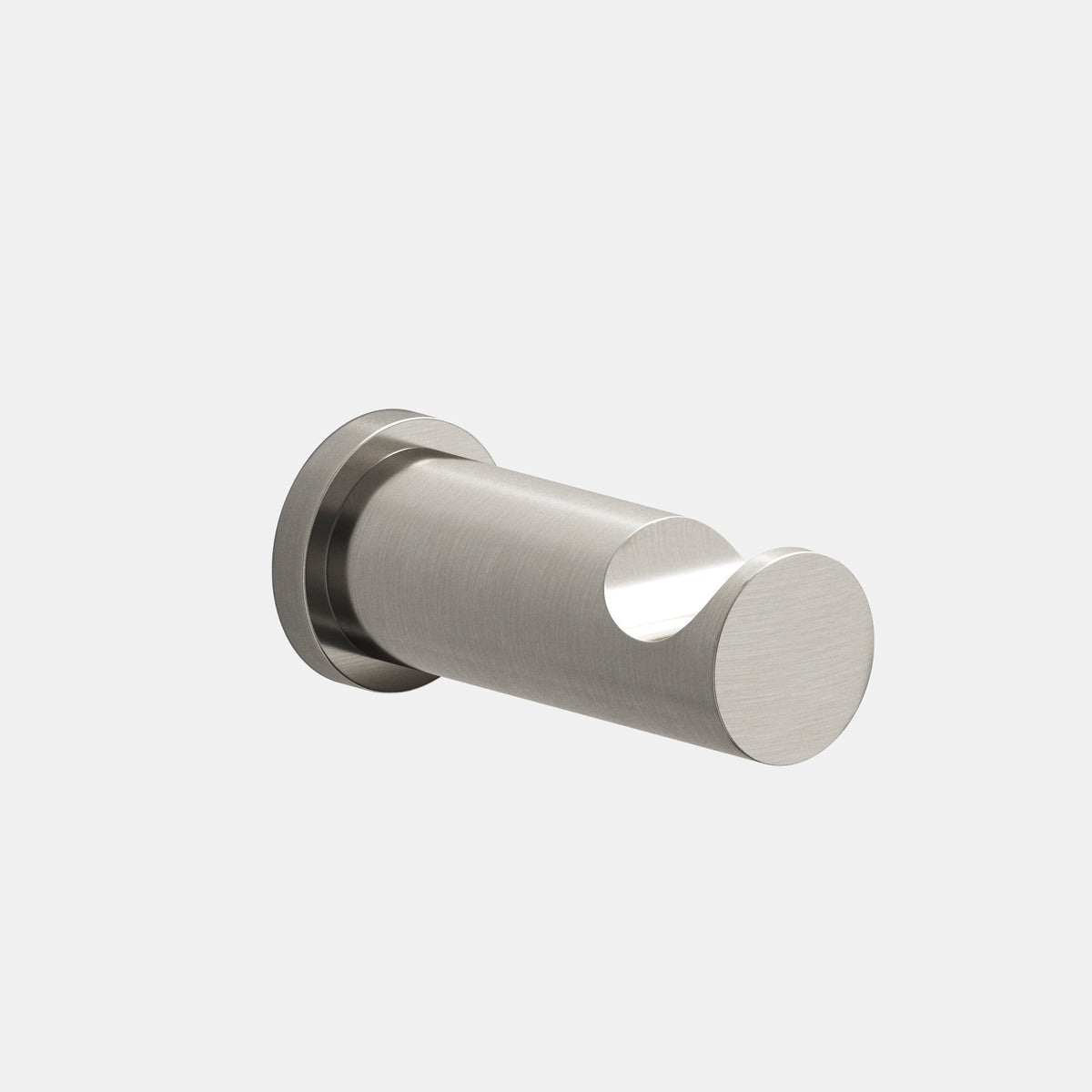Colonial Bronze 3004 Round Robe Hook, 3 in Projection - Satin Nickel