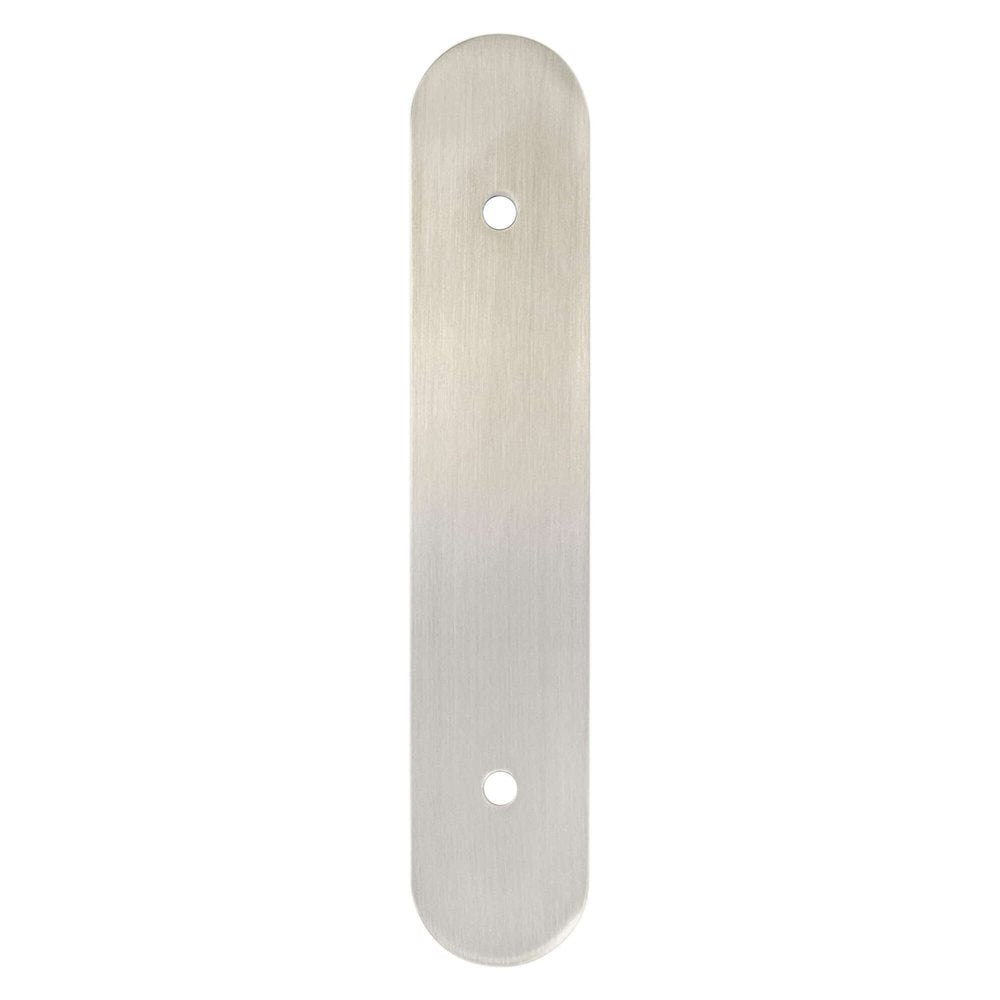 Berenson Galloway Round Backplate - 96mm (3-25/32 in) - Brushed Nickel