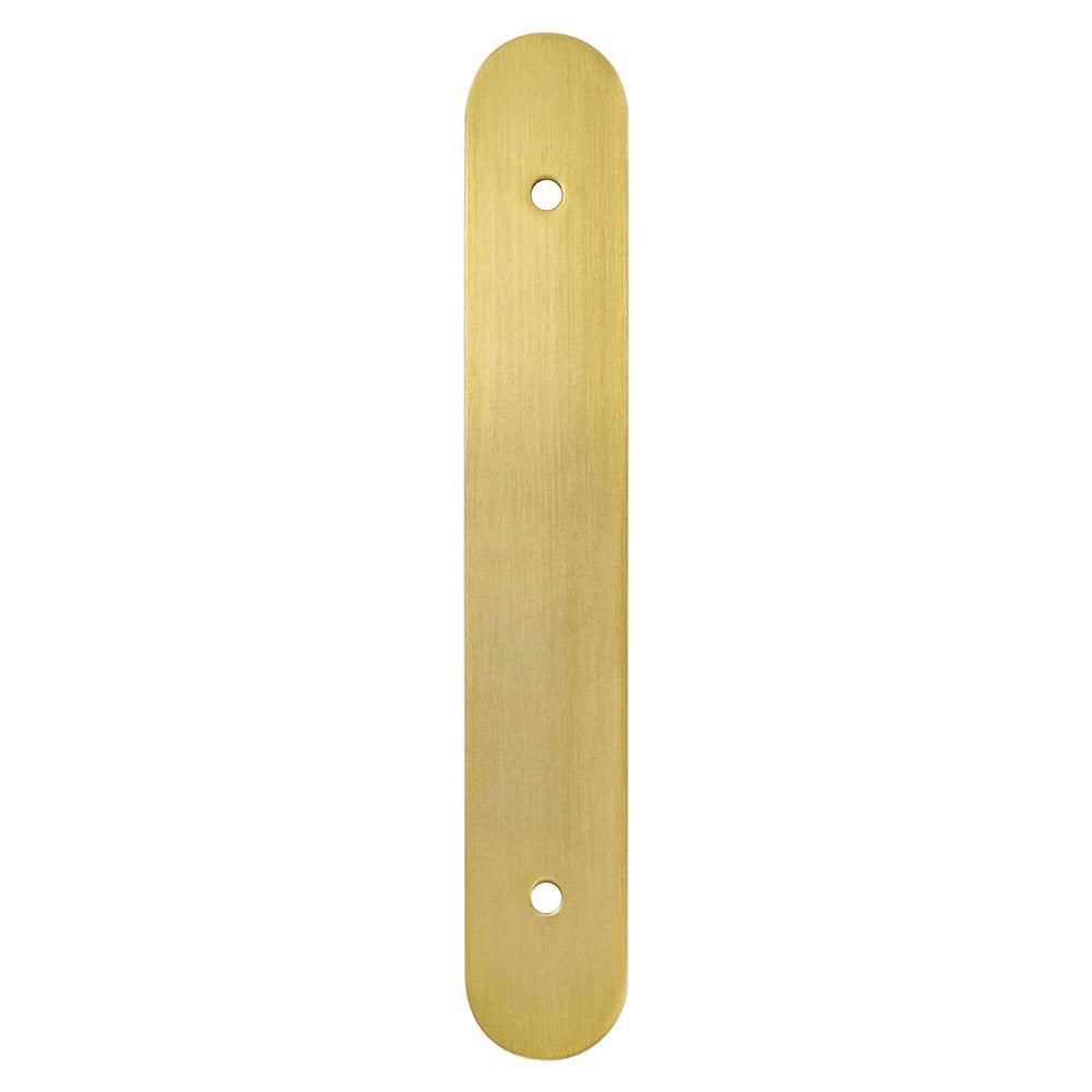 Berenson Galloway Round Backplate - 128mm (5-1/16 in) - Modern Brushed Gold