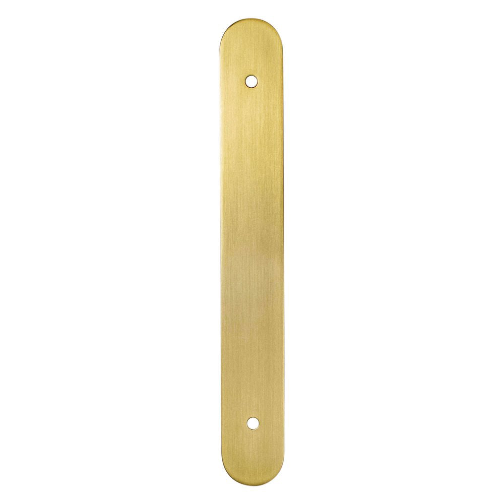 Berenson Galloway Round Backplate - 160mm (6-5/16 in) - Modern Brushed Gold