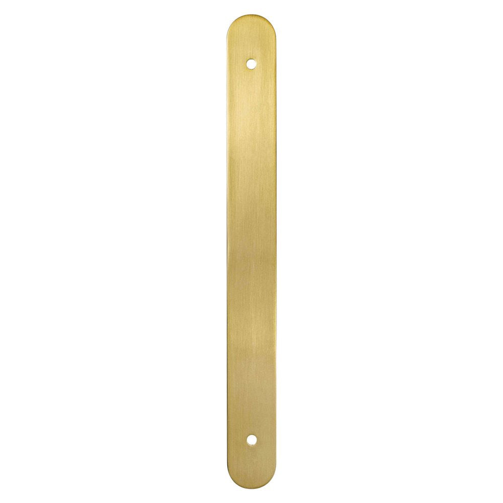 Berenson Galloway Round Backplate - 224mm (8-13/16 in) - Modern Brushed Gold
