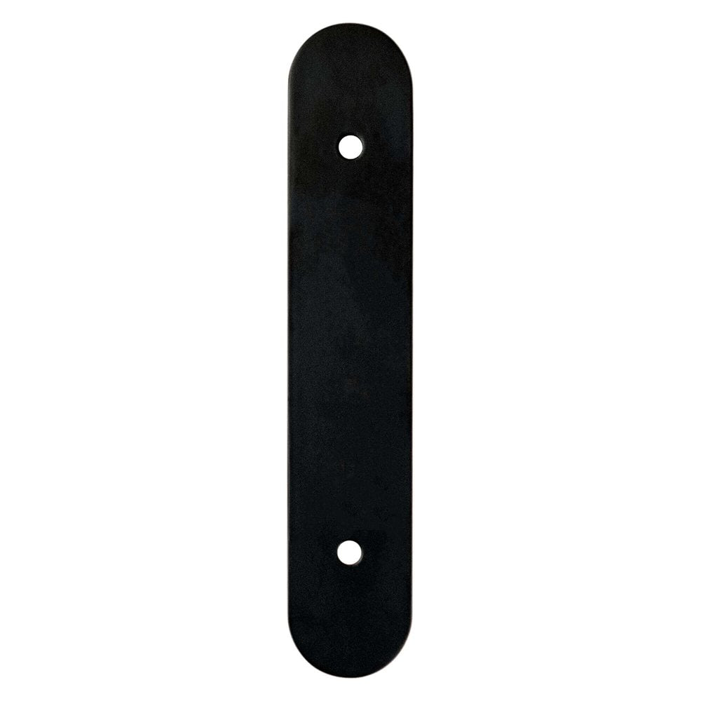 Berenson Galloway Round Backplate - 96mm (3-25/32 in) - Matte Black