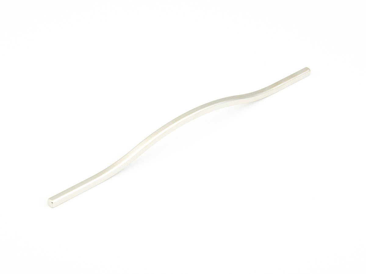 Schaub Sorrento Bowed Pull 288/12-5/8" Satin Nickel