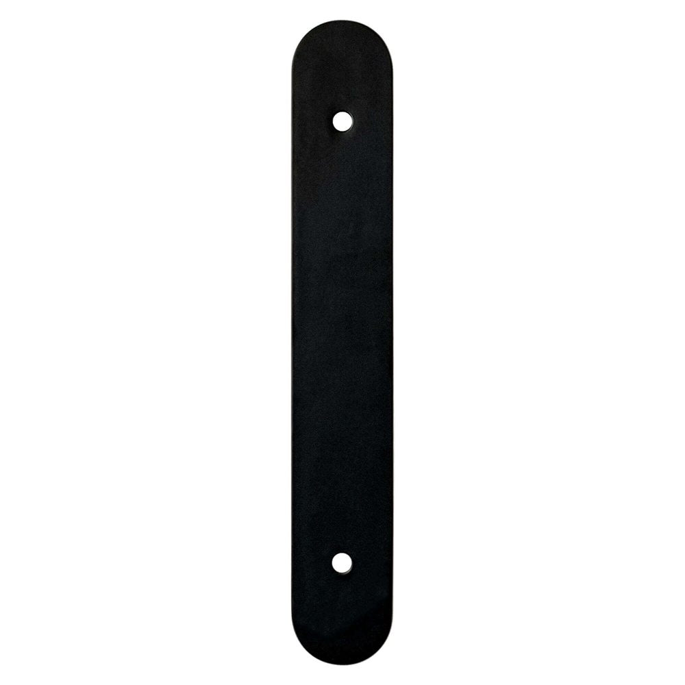 Berenson Galloway Round Backplate - 128mm (5-1/16 in) - Matte Black