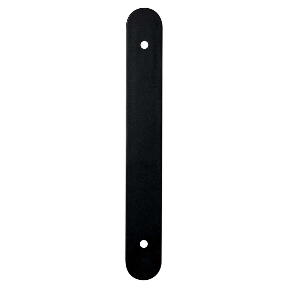 Berenson Galloway Round Backplate - 160mm (6-5/16 in) - Matte Black