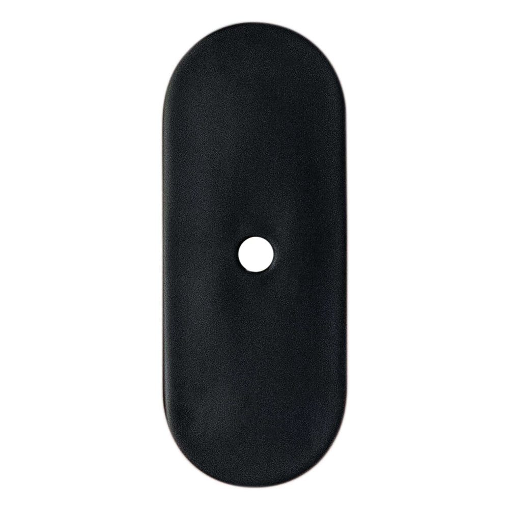 Berenson Galloway Round Backplate - For Knobs - Matte Black