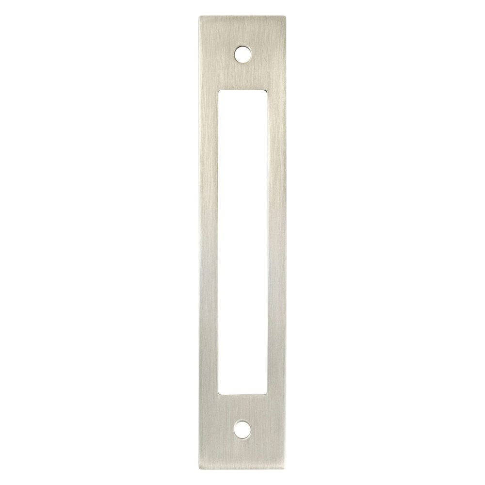Berenson Statler Cutout Backplate - 128mm (5-1/16 in) - Brushed Nickel