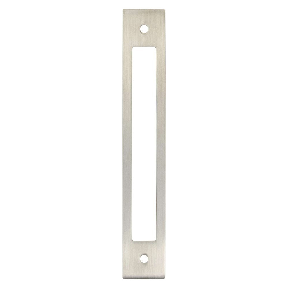 Berenson Statler Cutout Backplate - 160mm (6-5/16 in) - Brushed Nickel