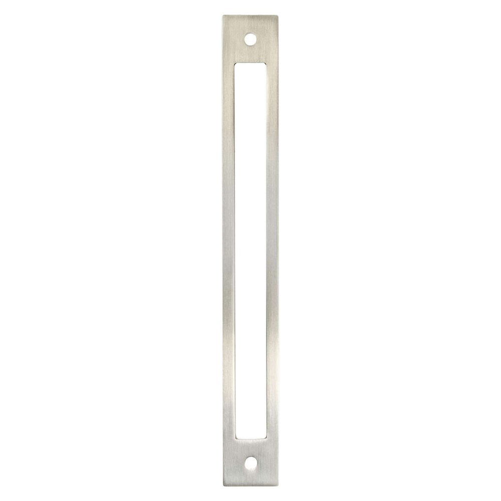 Berenson Statler Cutout Backplate - 224mm (8-13/16 in) - Brushed Nickel