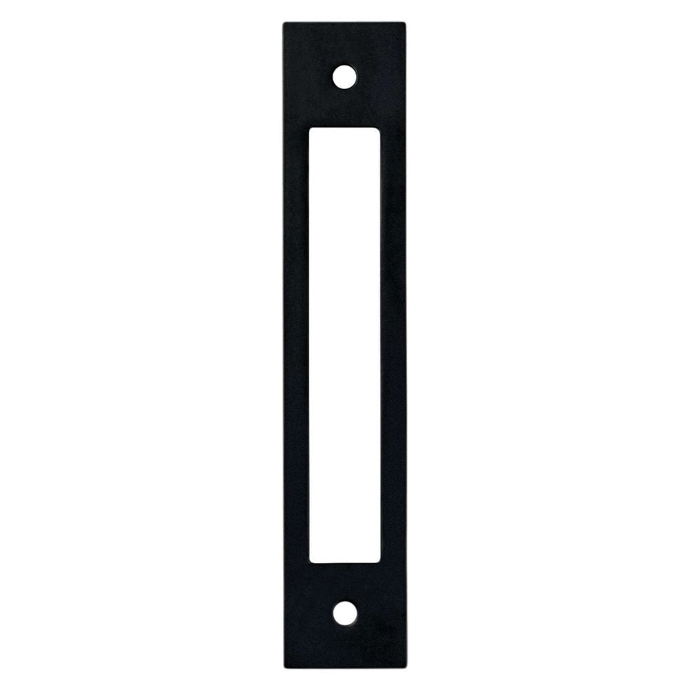 Berenson Statler Cutout Backplate - 128mm (5-1/16 in) - Matte Black