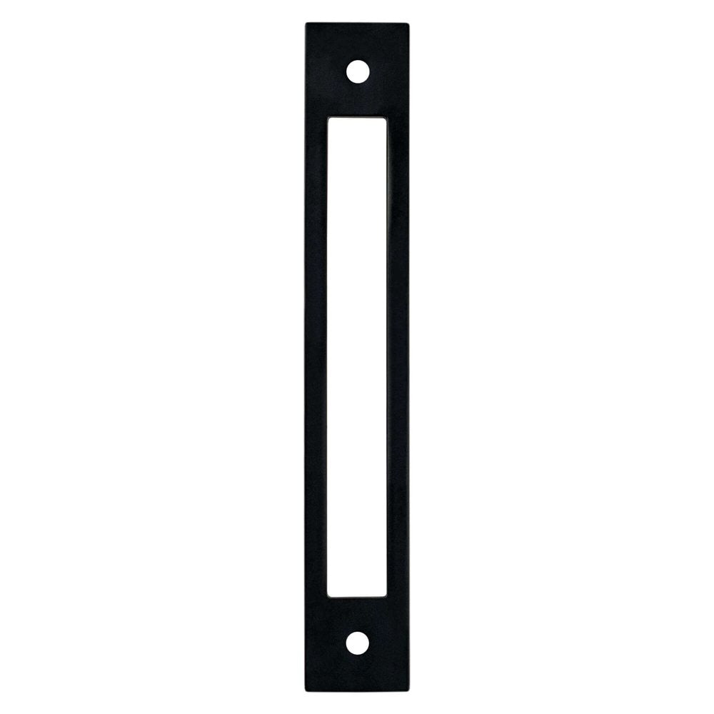 Berenson Statler Cutout Backplate - 160mm (6-5/16 in) - Matte Black