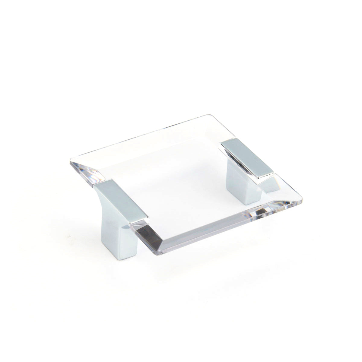 Schaub Positano Square Pull 2-1/2" Polished Chrome