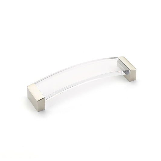 Schaub Positano Arched Pull 5-1/16" Satin Nickel