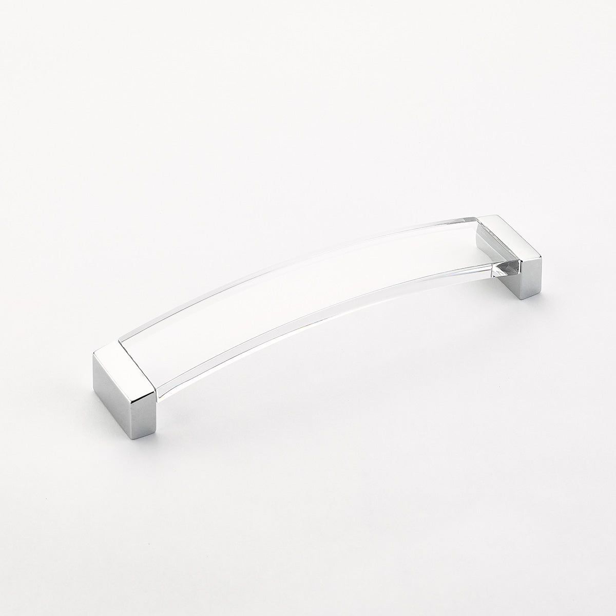 Schaub Positano Arched Pull Clear Polished Chrome