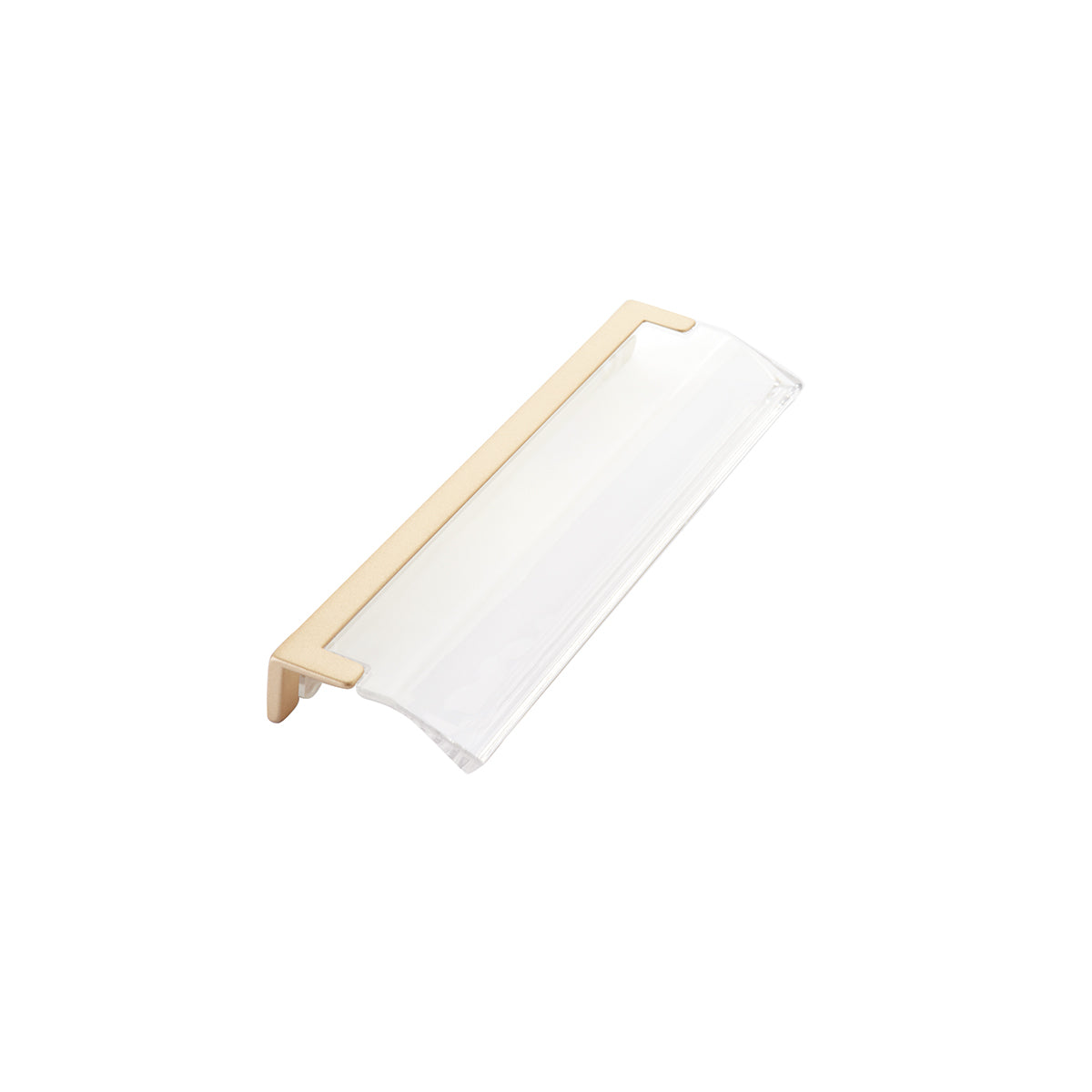 Schaub Positano Edge Pull 5-1/16" Signature Satin Brass