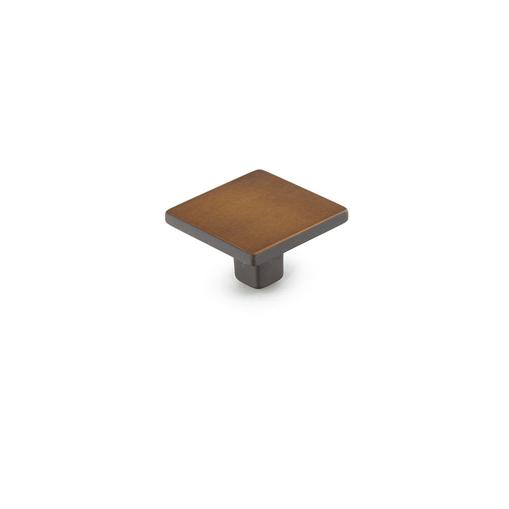 Schaub Armadio Knob 1-3/8" Burnished Bronze