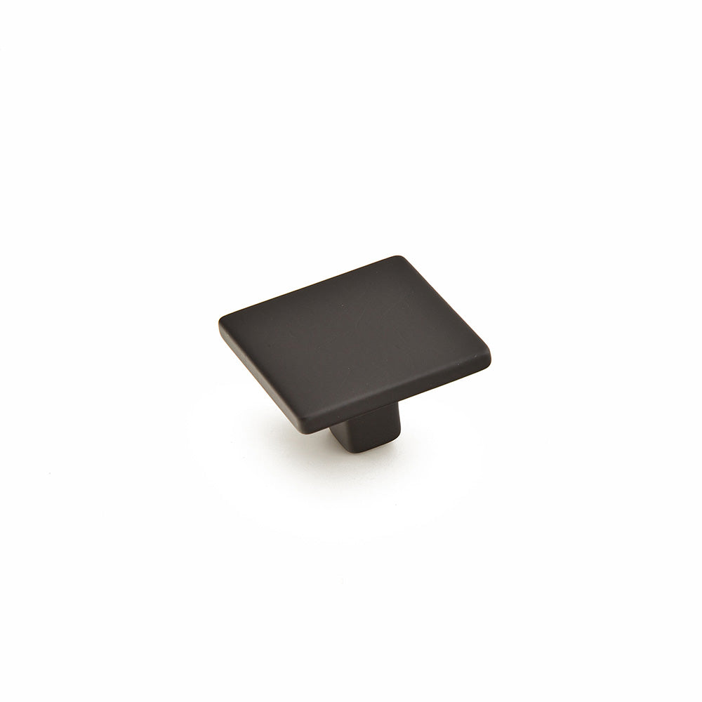 Schaub Armadio Knob Matte Black 1-3/8" Matte Black