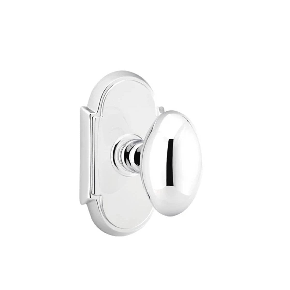 Egg Key In Knob – polished-chrome