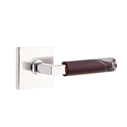 SELECT L-Square Rosso Levanto Marble Lever