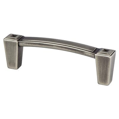 Berenson Connections Pull - 3 in (76.2mm) - Vintage Nickel