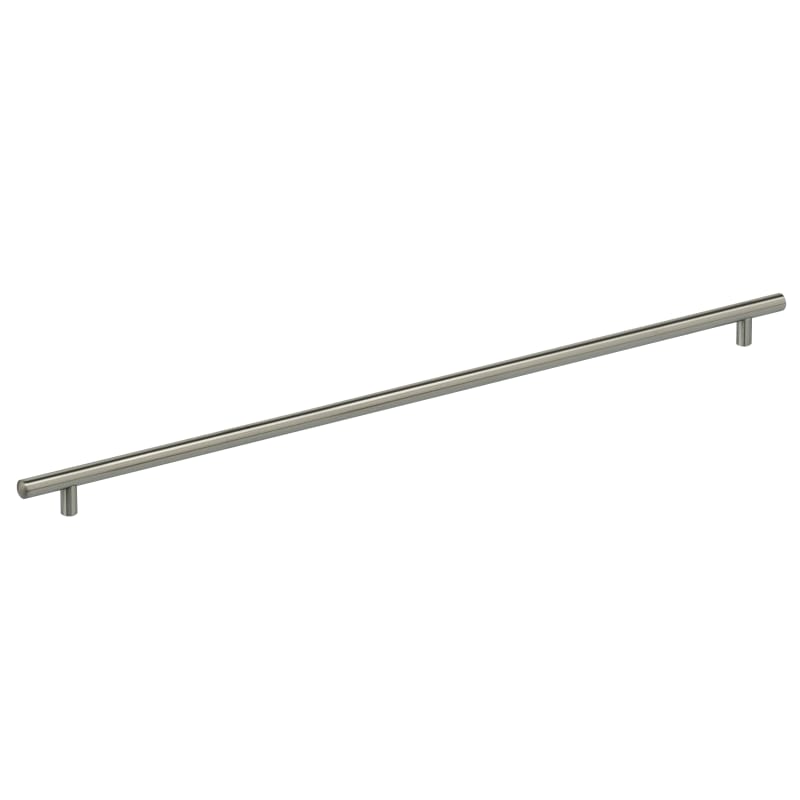 Omnia 4019 Offset Door Pull - 300mm - Satin Stainless