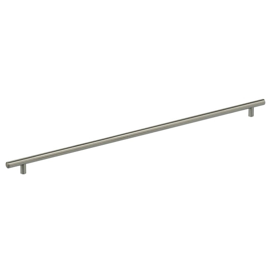Omnia 4019 Offset Door Pull - 300mm - Satin Stainless