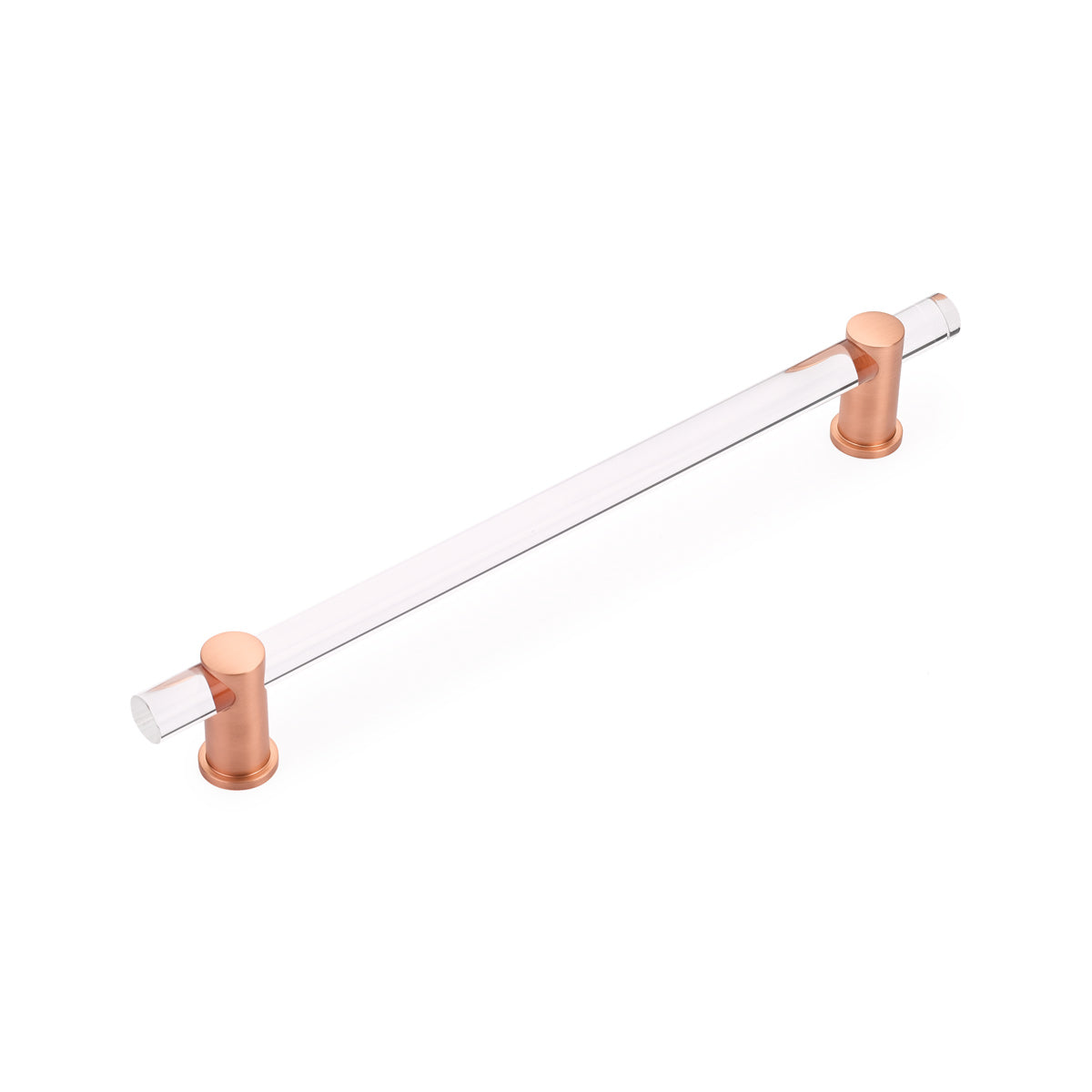 Schaub Lumiere Bar Pull 12" Brushed Rose Gold