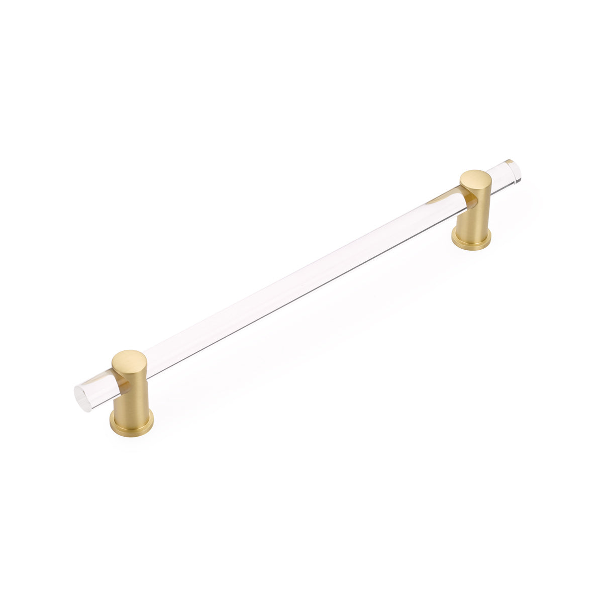 Schaub Lumiere Bar Pull 12" Satin Brass