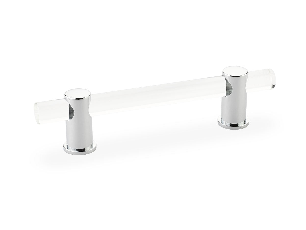 Schaub Lumiere Bar Pull 4" Polished Chrome