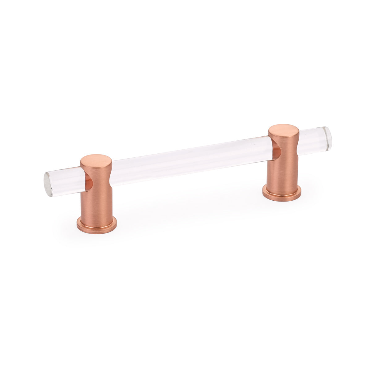 Schaub Lumiere Bar Pull 4" Brushed Rose Gold
