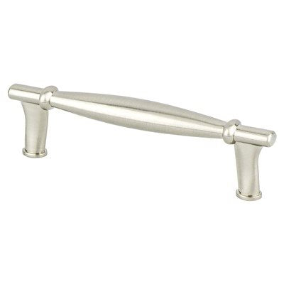 Berenson Dierdra Pull - 96mm (3-25/32 in) - Brushed Nickel