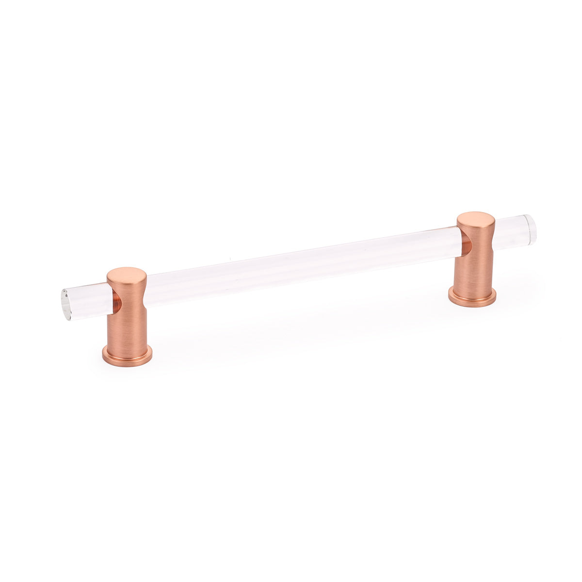 Schaub Lumiere Bar Pull 6" Brushed Rose Gold