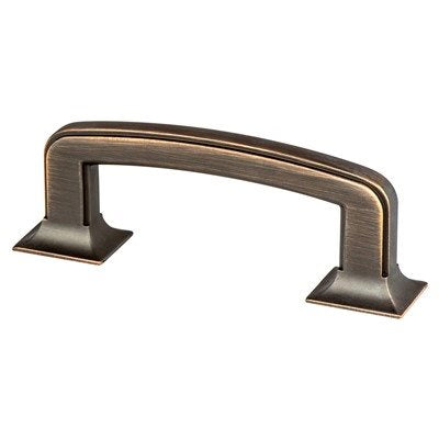 Berenson Hearthstone Pull - 3 in (76.2mm) - Verona Bronze