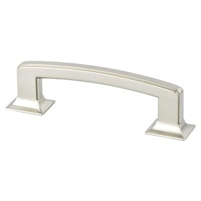 Berenson Hearthstone Pull - 96mm (3-25/32 in) - Brushed Nickel