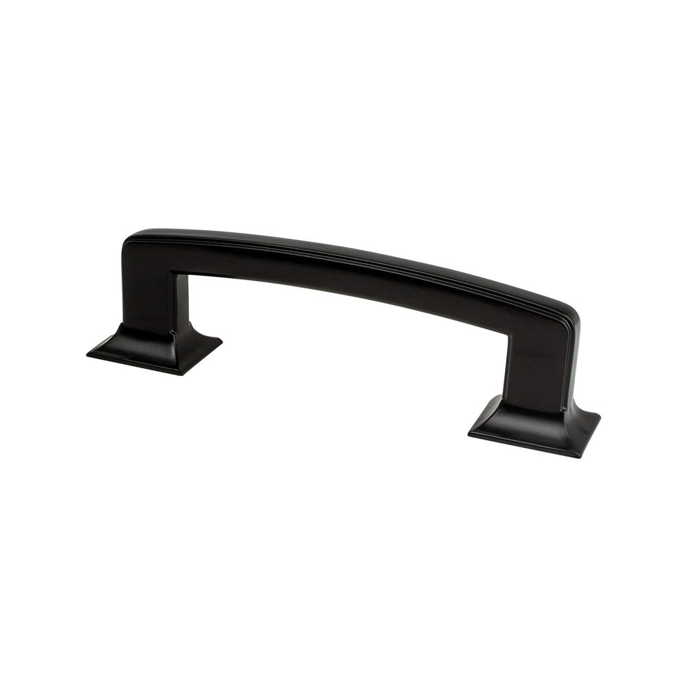 Berenson Hearthstone Pull - 96mm (3-25/32 in) - Matte Black