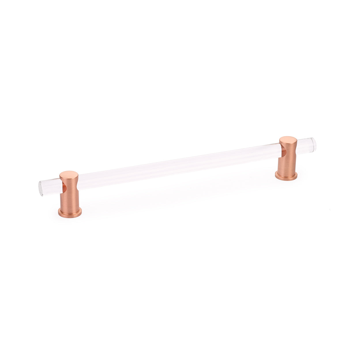 Schaub Lumiere Bar Pull 8" Brushed Rose Gold