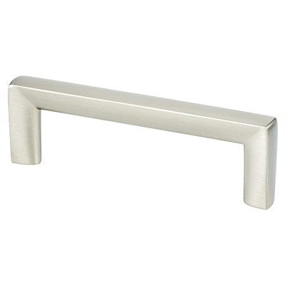 Berenson Metro Pull - 96mm (3-25/32 in) - Brushed Nickel