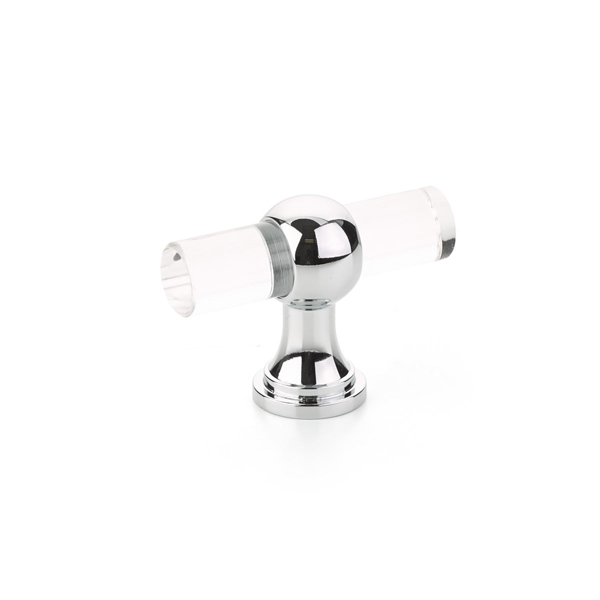 Schaub Lumiere Transitional T-Knob Polished Chrome