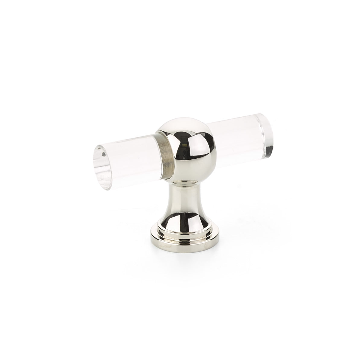 Schaub Lumiere Transitional T-Knob Polished Nickel