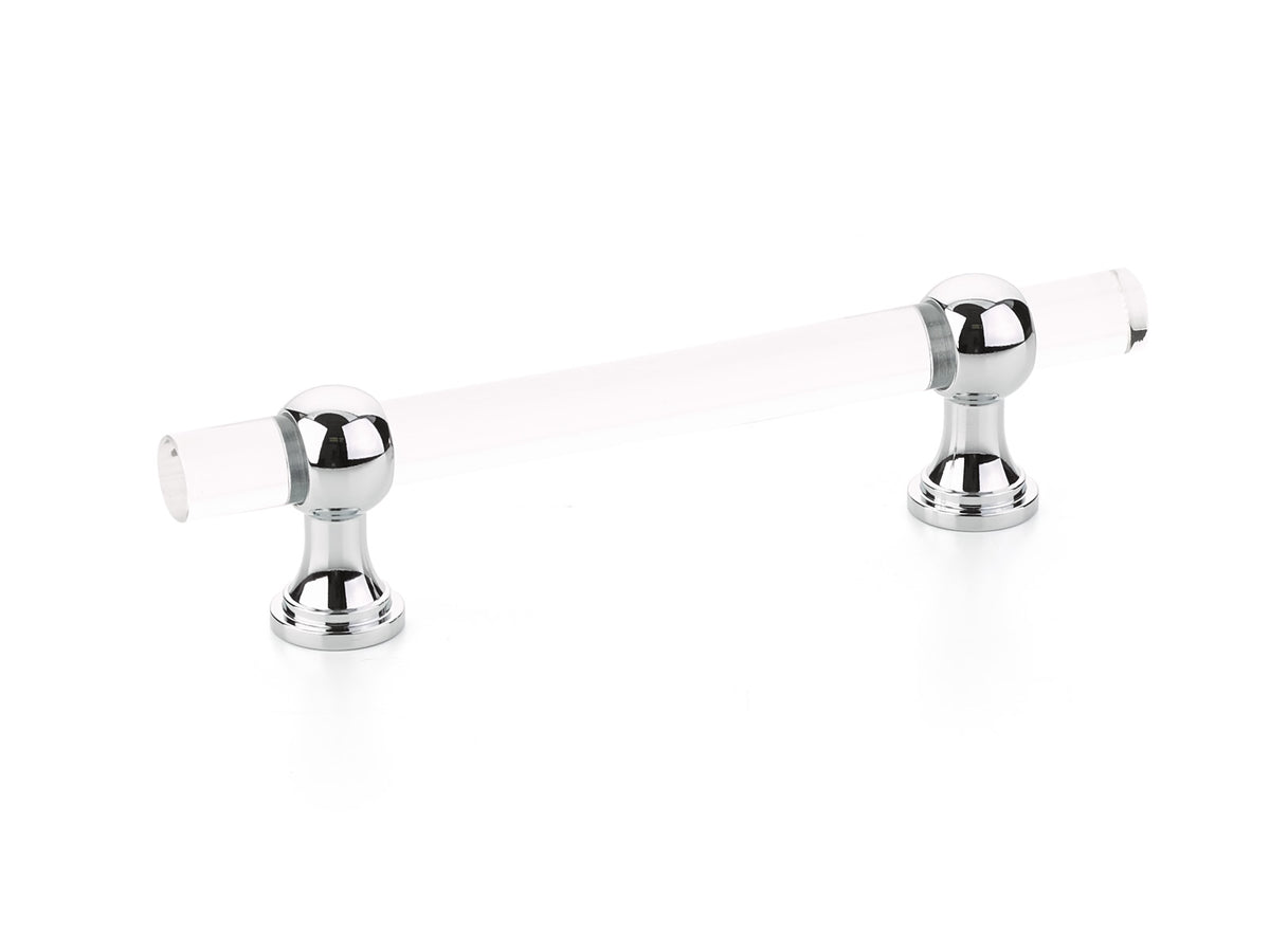 Schaub Lumiere Transitional Bar Pull 4" Polished Chrome