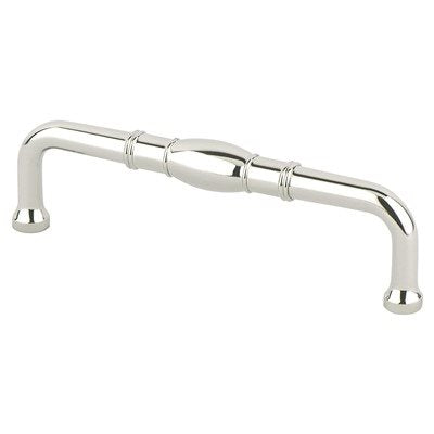 Berenson Designers Group Ten Forte Pull - 4 in (101.6mm) - Polished Nickel