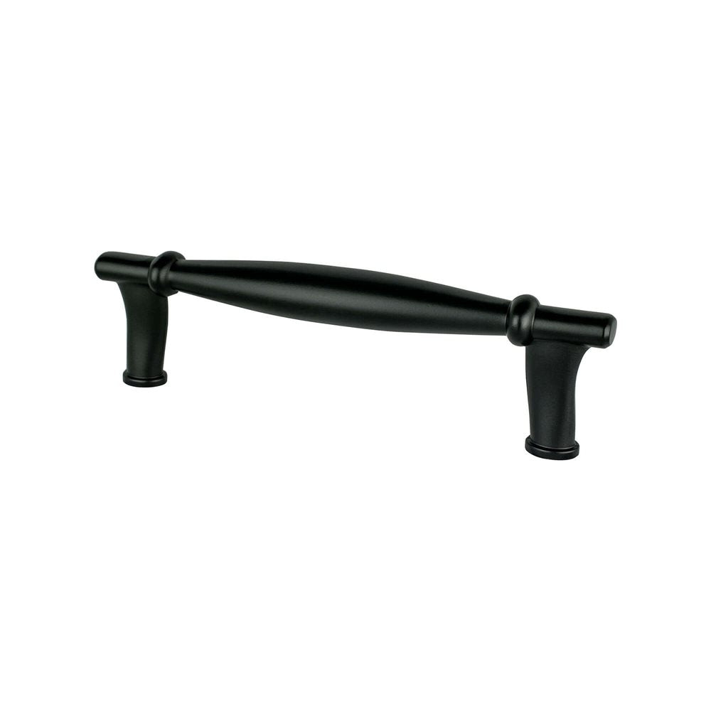 Berenson Dierdra Pull - 96mm (3-25/32 in) - Matte Black