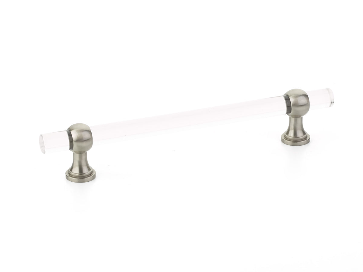 Schaub Lumiere Transitional Bar Pull 6" Satin Nickel