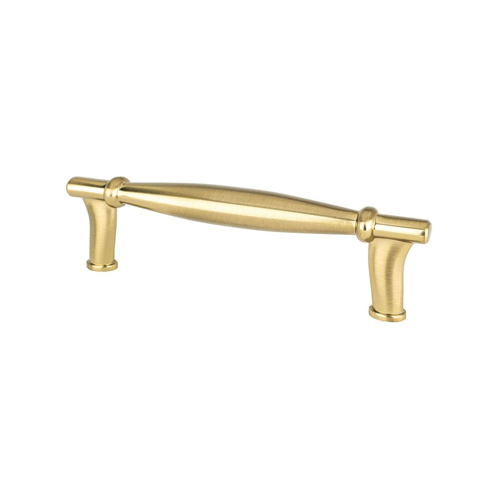 Berenson Dierdra Pull - 96mm (3-25/32 in) - Modern Brushed Gold