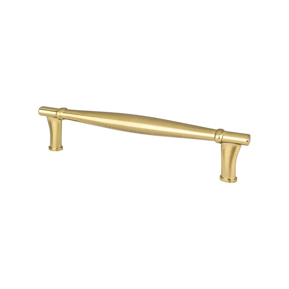 Berenson Dierdra Pull - 128mm (5-1/16 in) - Modern Brushed Gold