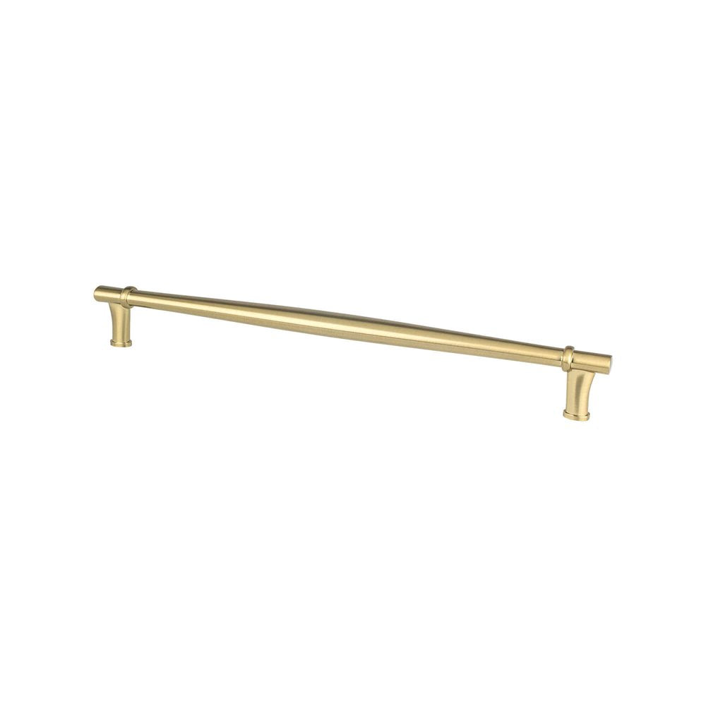 Berenson Dierdra Pull - 12 in (304.8mm) (Appliance Pull) - Modern Brushed Gold